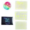 Glow in The Dark Stars Stickers Moon for Kids Bedroom,Luminous Stars Stickers Create a Realistic Starry Sky,Room Decor,Wall Stickers