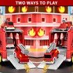 Toddler Trucks Toys for Boys Age 3+,5 in 1 Fire Car Truck for Girls 3+ Years Old,Christmas Birthday Gift Car Sets with Light Sound (FIRE TRUCKS)