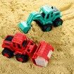 Construction Toys,Friction Powered Construction Truck Toys Vehicles Sand Toys Trucks Excavator,Bulldozer,Road Roller,Age3+ (Colorful 4 Pack)