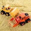 Construction Toys,Friction Powered Construction Truck Toys Vehicles Sand Toys Trucks Excavator,Bulldozer,Road Roller,Age3+ (Colorful 4 Pack)
