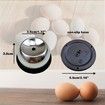 Stainless Steel Egg Piercer for Raw Eggs, Heavy Duty Egg Poker
