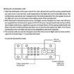 Combination Locking Bolt, 4 Digit Combination Door Security Slide Latch Lock Set, 1Pack Black