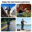 Magnetic Neck Mount Necklace Lanyard Strap Holder POV Selfie Hand Free Video Vlog for GoPro Max Go Pro Hero 11 Insta360-Black