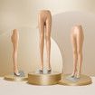 Female Mannequin Legs Half Body Model Shop Dress Form Torso Manikin Dummy Dressmaking Clothing Skirt Display Stand Detachable Skin Tone