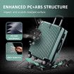 Carry On Luggage Suitcase Traveler Bag Hard Shell Travel Carryon Case Lightweight with Wheels Rolling Trolley 28 Inch with TSA Lock Dark Green