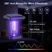 Bug Zapper for Outdoor and Indoor,Mosquito Zapper with High Powered 4200V Electric,Fly Traps Waterproof Fly Zapper Mosquito Killer for Home Backyard Patio Garden Camp