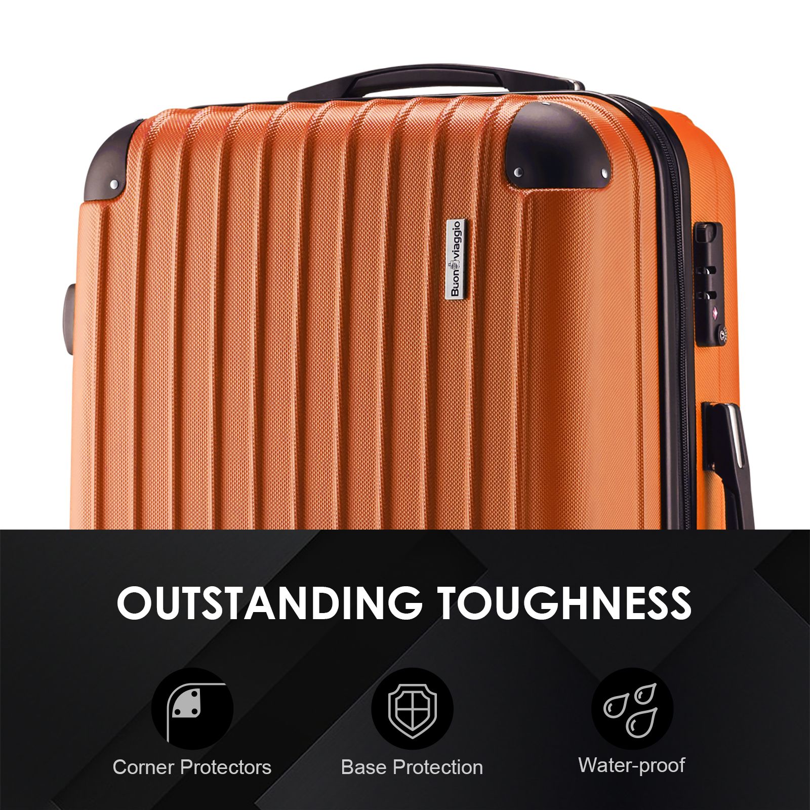 Carry On Suitcase Hard Shell Luggage Travel Baggage Cabin Case