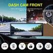 9.3In Portable Car Radio with 2.5k Dashcam,Wireless Dash Mount Apple CarPlay & Android Auto,Touch Screen Display,Double Din Stereo Bluetooth,Mirror Link,FM