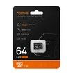 Dash Cam Lite, Micro SD Card 64GB, 1080P Full HD, Sony IMX307, Built-in G-Sensor, 130 Wide Angle FOV, WDR, Night Vision, Loop Recording