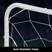 Soccer Goal Football Net Set Kids Adults Sports Training Practice Metal Frame Home Backyard Outdoor Games Match 1.83x1.22m
