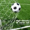 Soccer Goal Football Net Set Kids Adults Sports Training Practice Metal Frame Home Backyard Outdoor Games Match 1.83x1.22m