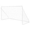 Soccer Goal Set Football Net Metal Frame Backyard Training Practice Kids Adults Youth Home Outdoor Sports Games Match 2.4x1.52m