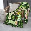 Frog Stuff for Girls, Frog Fleece Blanket Christmas Birthday, Flannel Blanket Soft Cozy, Gifts for Frog Lovers (130X150CM)