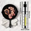 Stainless Steel Fuel Injector Cooking Oil Bottle Mist Spray Olive Oil Glass Spray Bottle