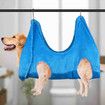 Dog Cat Grooming Hammock Helper, Pet Bathing Grooming Hammock Soft and Comfortable Bags for Bathing Washing Grooming, Blue,1 Pack,Size(S)