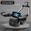 Automatic Rebound Ab Abdominal Exercise Roller with Elbow Support and Timer,abs roller wheel core exercise equipment,Perfect Core Exercise Equipment