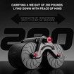 Automatic Rebound Ab Abdominal Exercise Roller with Elbow Support and Timer,abs roller wheel core exercise equipment,Perfect Core Exercise Equipment