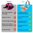 Timer Ab Abdominal Exercise Roller Elbow Support,abs Roller Wheel core Exercise Equipment, Automatic Rebound Abdominal Wheel (Sky Blue)
