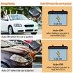 Mouse Repeller Ultrasonic Animal Repeller Rat Repellent Small Ultrasonic Mice Deterrent 12V Car Vehicle Automobile Car Engine with Strobe Light