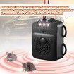 Mouse Repeller Ultrasonic Animal Repeller Rat Repellent Small Ultrasonic Mice Deterrent 12V Car Vehicle Automobile Car Engine with Strobe Light