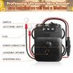 Mouse Repeller Ultrasonic Animal Repeller Rat Repellent Small Ultrasonic Mice Deterrent 12V Car Vehicle Automobile Car Engine with Strobe Light