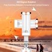 Selfie Stick Bluetooth Lightweight Extendable Aluminium Selfie Stick Tripod with Wireless Remote Control Compatible with Most Smartphones, White