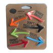 Decorative Refrigerator Magnets, Perfect Fridge Magnets for House Office Personal Use (6Pcs Arrow)