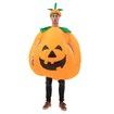 Halloween Pumpkin Costumes for Adults Inflatable Pumpkin Costume for Adults Funny Pumpkin Suit Fancy Dress for Halloween Party Christmas Masquerade Suit For 160-190CM