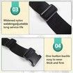Wheelchair Seat Belts Adjustable Wheelchair Seat Belts Are Used to Take Care of Patients, Cushioning Seat Belts Are Easy to Operate