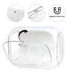 Display Case for Figures Clear Acrylic Organizer with Door Dust-proof Collectibles Action Figure for Pop Mart Blind Box