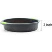 Nonstick Silicone Round Cake Pan, 9 Inch Food Grade Silicone Baking Pans 2Pack