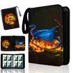 400cards Sport Pokemon Cards PU Leather Album Book Cartoon Anime Game Card EX GX Collectors Folder Holder 4 Pockets 50 pages