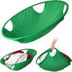 21 inch Foldable Laundry Hamper Basket Turtle Storage Baskets Collapsible Hamper Carrier Baskets Round Clothes Storage Container