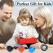 Fidget Toy for Adults,Fidget Gyro Toys,Gift Ideas Fidgets Gifts for Boys Girls Teens Kids,ADHD Autism Stress Relief Finger Toy Hand Fidget Spinner (Black)