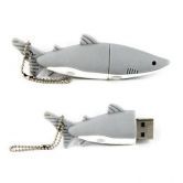 8GB Novelty Cool Grey Shark USB Flash Drive Data Memory Stick
