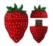 8GB Novelty Cartoon Cute Strawberry USB Flash Drive Data Memory Stick