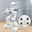 Education Toys, Remote Control Robot Gesture Sensing Dancing Programmable Smart Robot For Kids Age 4 to 12 (Blue)