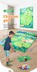 Golf Chipping Game with Sticky Balls fun Game Mat Indoor OutdoorGolf Game Set for Children Over 3 Years Old and Adults  Golf Clubs