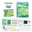 Golf Chipping Game with Sticky Balls fun Game Mat Indoor OutdoorGolf Game Set for Children Over 3 Years Old and Adults  Golf Clubs