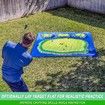 Golf Chipping Game with Sticky Balls fun Game Mat Indoor OutdoorGolf Game Set for Children Over 3 Years Old and Adults Golf Clubs