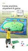Golf Chipping Game with Sticky Balls fun Game Mat Indoor OutdoorGolf Game Set for Children Over 3 Years Old and Adults Golf Clubs
