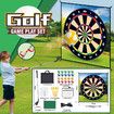 Golf Chipping Game with Sticky Balls and Darts fun Game Mat Indoor OutdoorGolf Game Set for Children Over 3 Years Old and Adults Golf Clubs