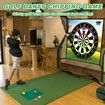 Golf Chipping Game with Sticky Balls and Darts fun Game Mat Indoor OutdoorGolf Game Set for Children Over 3 Years Old and Adults Golf Clubs