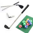Golf Chipping Game with Sticky Balls and Darts fun Game Mat Indoor OutdoorGolf Game Set for Children Over 3 Years Old and Adults Golf Clubs