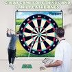 Golf Chipping Game with Sticky Balls and Darts fun Game Mat Indoor OutdoorGolf Game Set for Children Over 3 Years Old and Adults Golf Clubs
