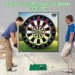 Golf Chipping Game with Sticky Balls and Darts fun Game Mat Indoor OutdoorGolf Game Set for Children Over 3 Years Old and Adults Golf Clubs