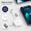 CarPlay Wireless Adapter for Factory Wired CarPlay Upgrade Plug & Play Dongle Converts Wired to Wireless Fast and Easy Use Fit for Cars from 2016 & iPhone iOS 10+ (White)