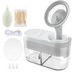 Ear Wax Removal, Electric Ear Irrigator Kit with 4 Pressure Modes, Safe and Effective Ear Wax Removal Tool, Ear Rinse Kit (white)