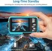 Waterproof Camera Full HD 2.7K 48 MP Underwater Camera Video Recorder with 64G Memory Card for Snorkeling