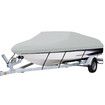 Trailerable Boat Cover 12-14ft Waterproof Marine Grade Fabric Heavy Duty Protector Jumbo V hull Fishing UV Resistant OGL